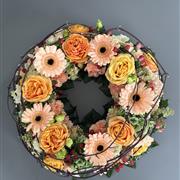 autumn embers wreath 